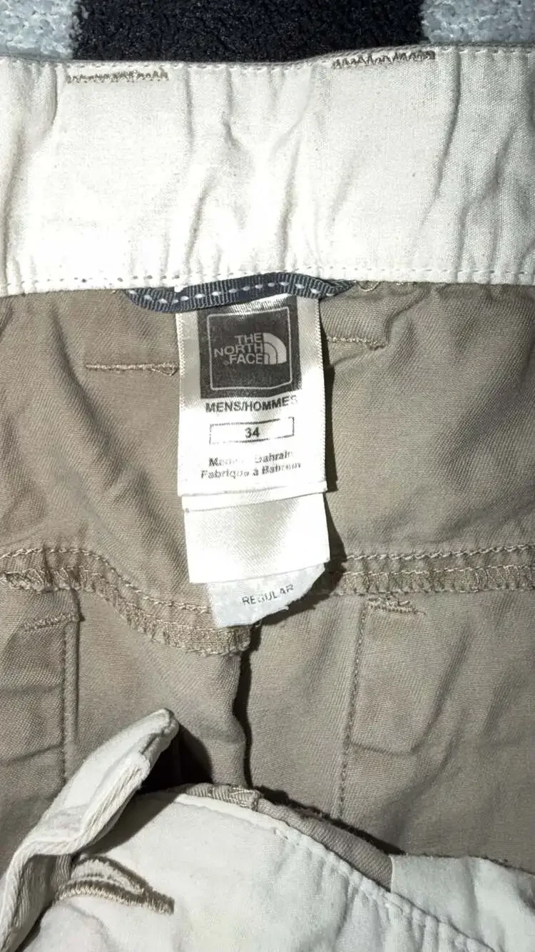 The North Face Men's Khaki Tan Chino Pants Size 34